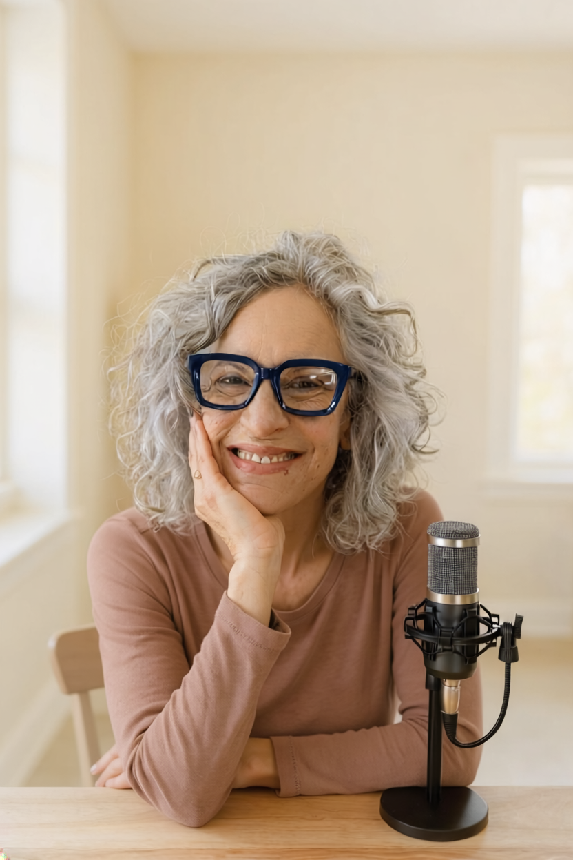 Cheryl Janis in a warm editorial portrait
